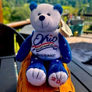 🧸 OHIO BICENTENNIAL 1803~2003 Collectible Bear 200 Yrs